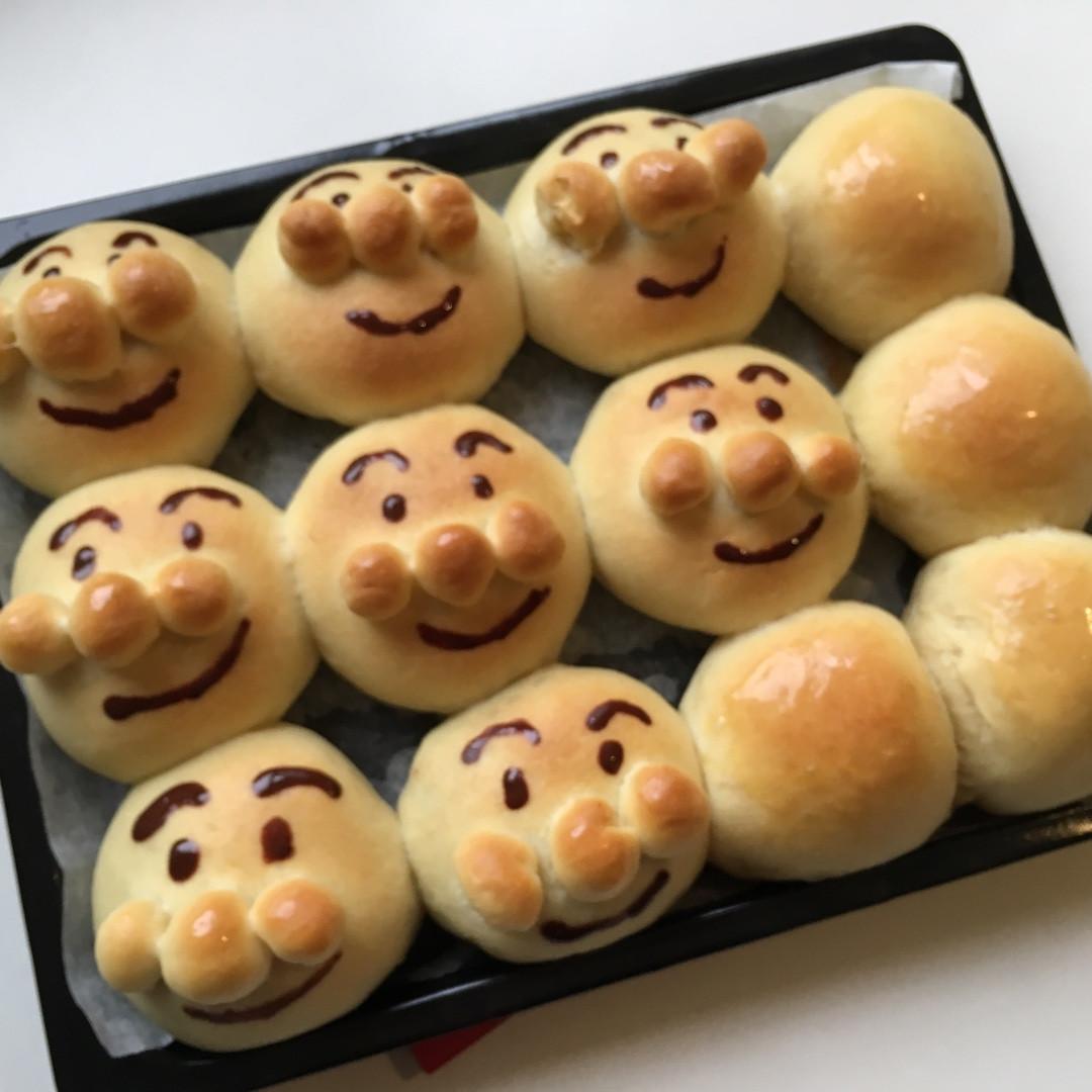 麵包超人紅豆麵包❤!!! : 黃馨馨 一起做