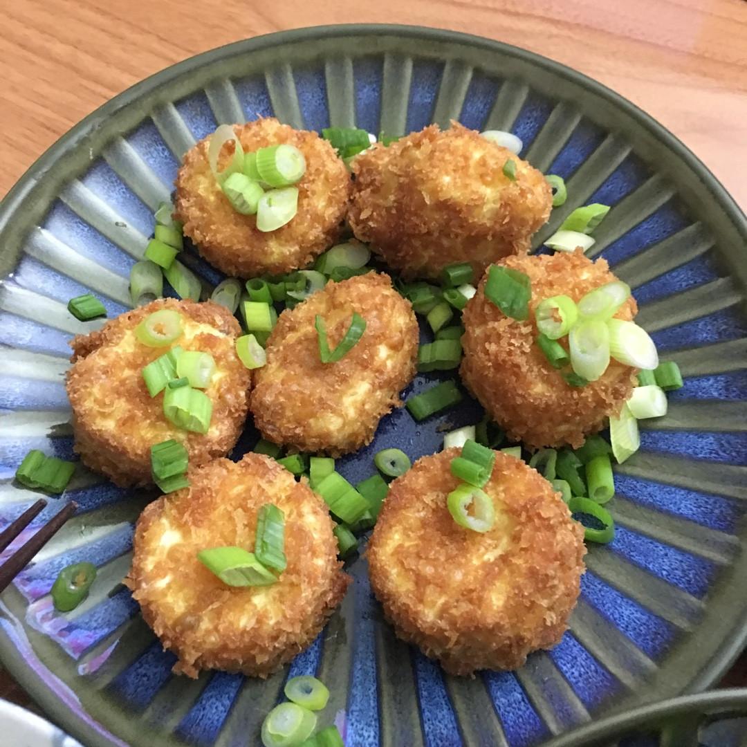日式炸蛋豆腐 : 愛米粒 跟著做