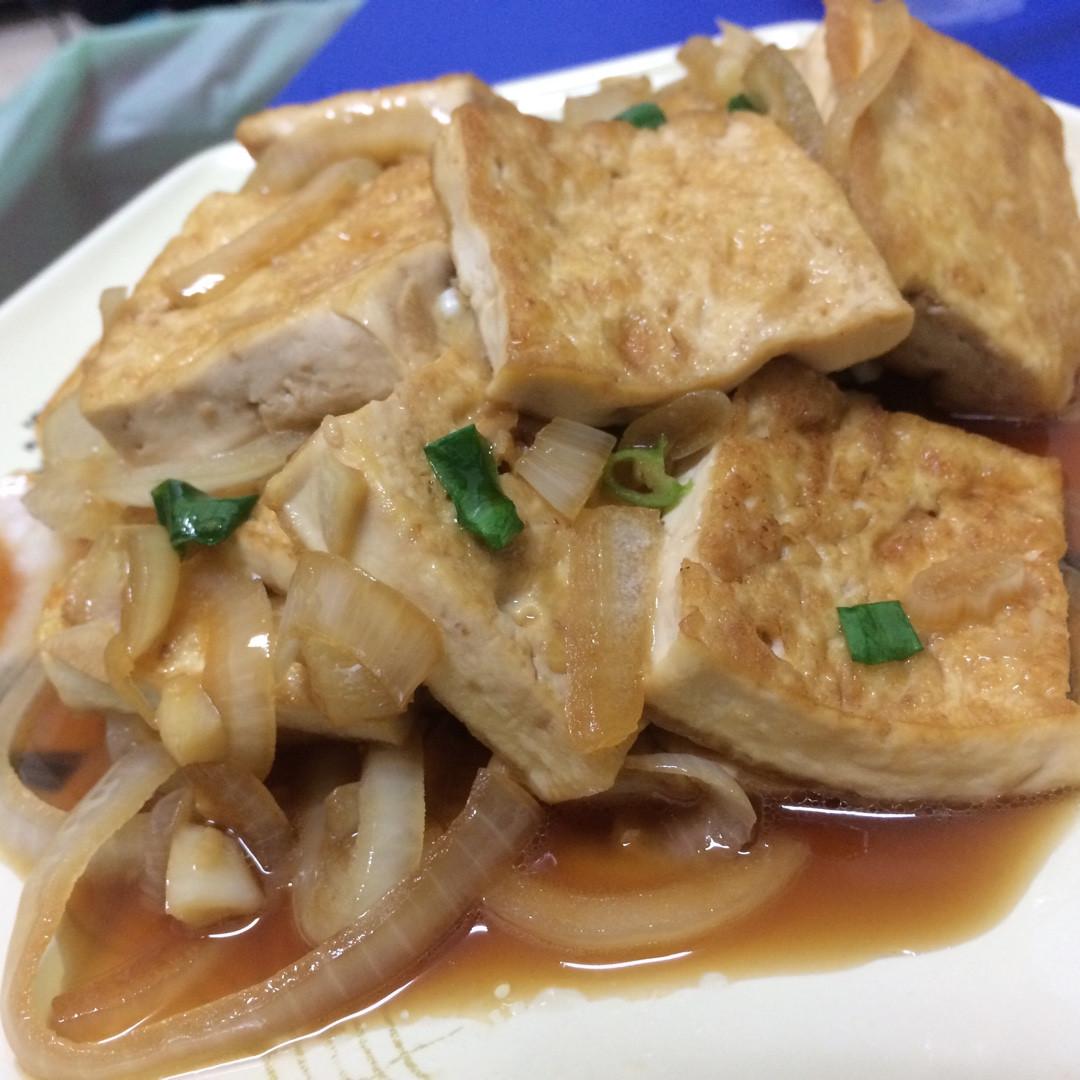 洋蔥燒豆腐 : Lin ShuYu 跟著做