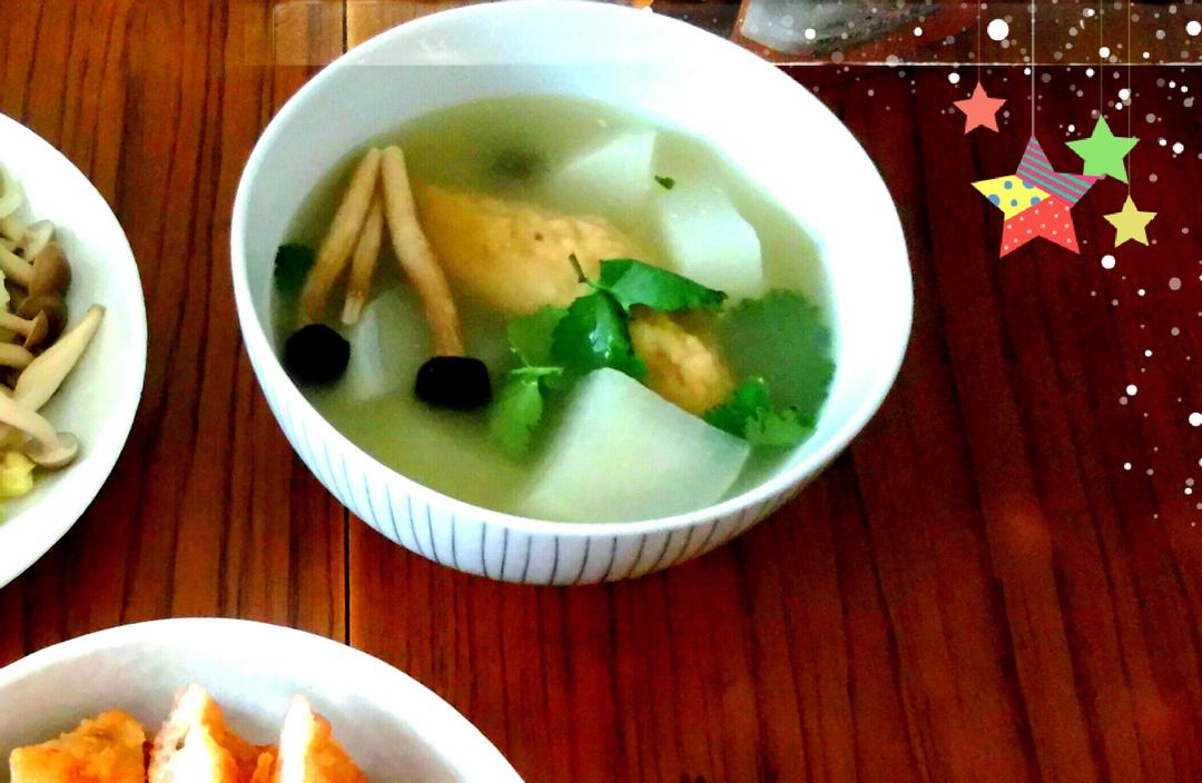 白蘿蔔肉丸湯（電飯鍋） : 小倩 一起做