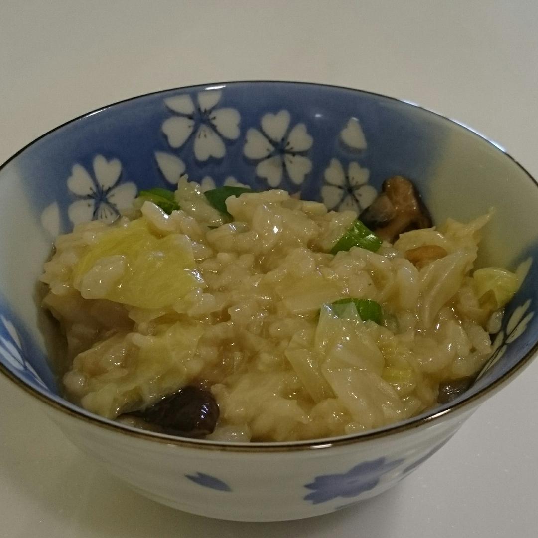 高麗菜鹹粥 : hanabi 一起做