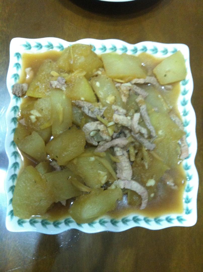 傳統美味的鹹冬瓜燒豬肉 : Ivy Lin 跟著做