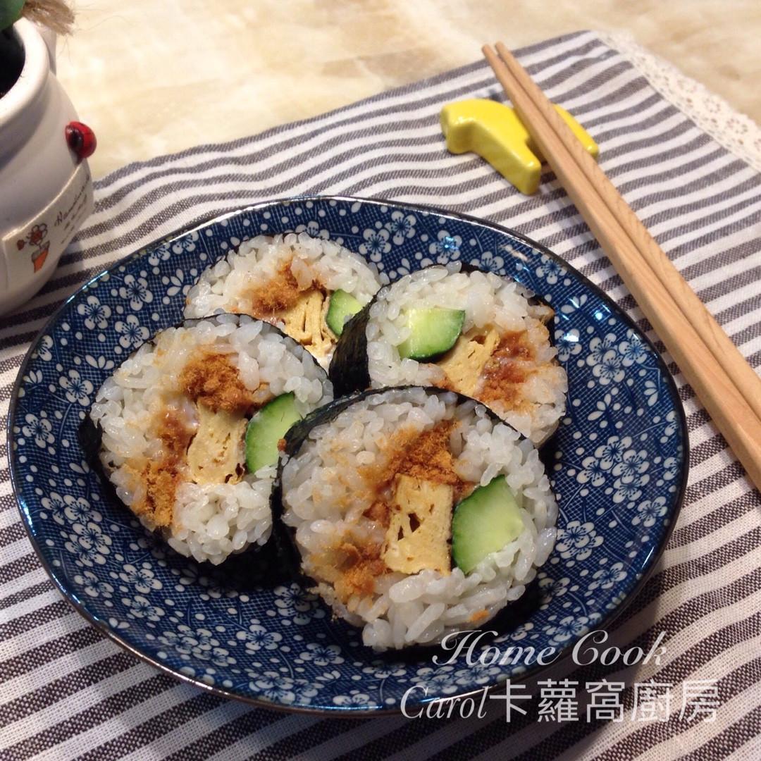 肉鬆海苔壽司 : 餐桌上的小食光 一起做