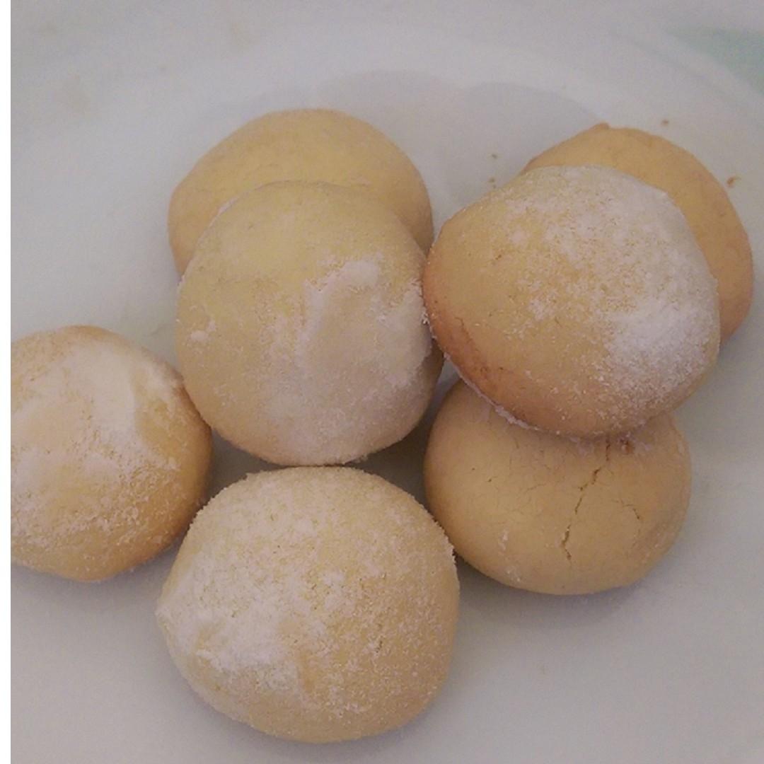 希臘雪球餅乾 : Jinyun廚房 一起做