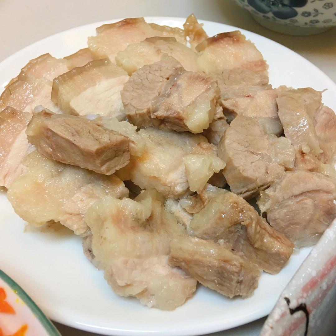 清蒸白肉Meat slices : 🍳菜鳥小廚娘🥘 跟著做