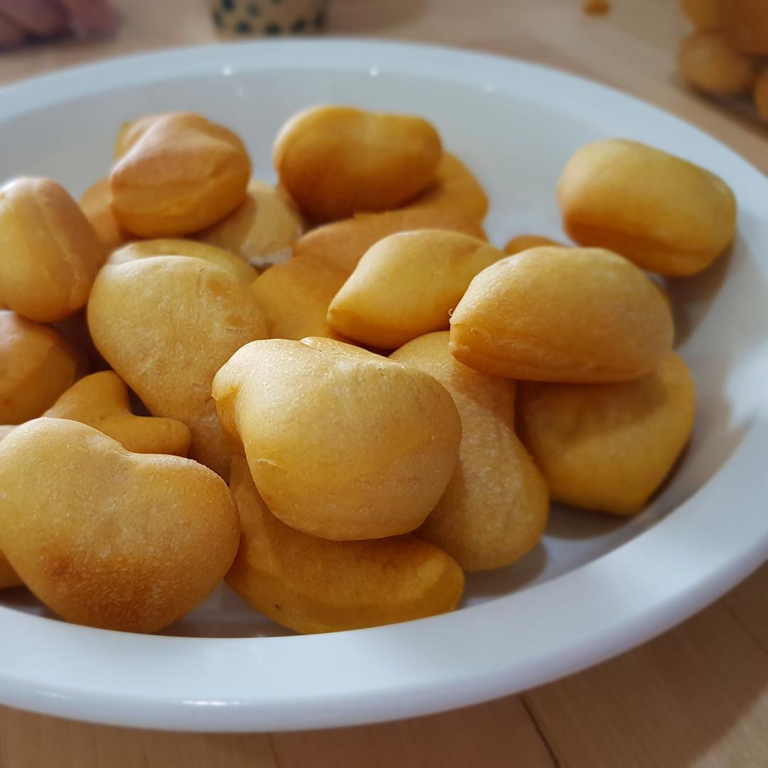 【寶寶食譜】一口地瓜麵包 : Ying-Ju Chen 一起做