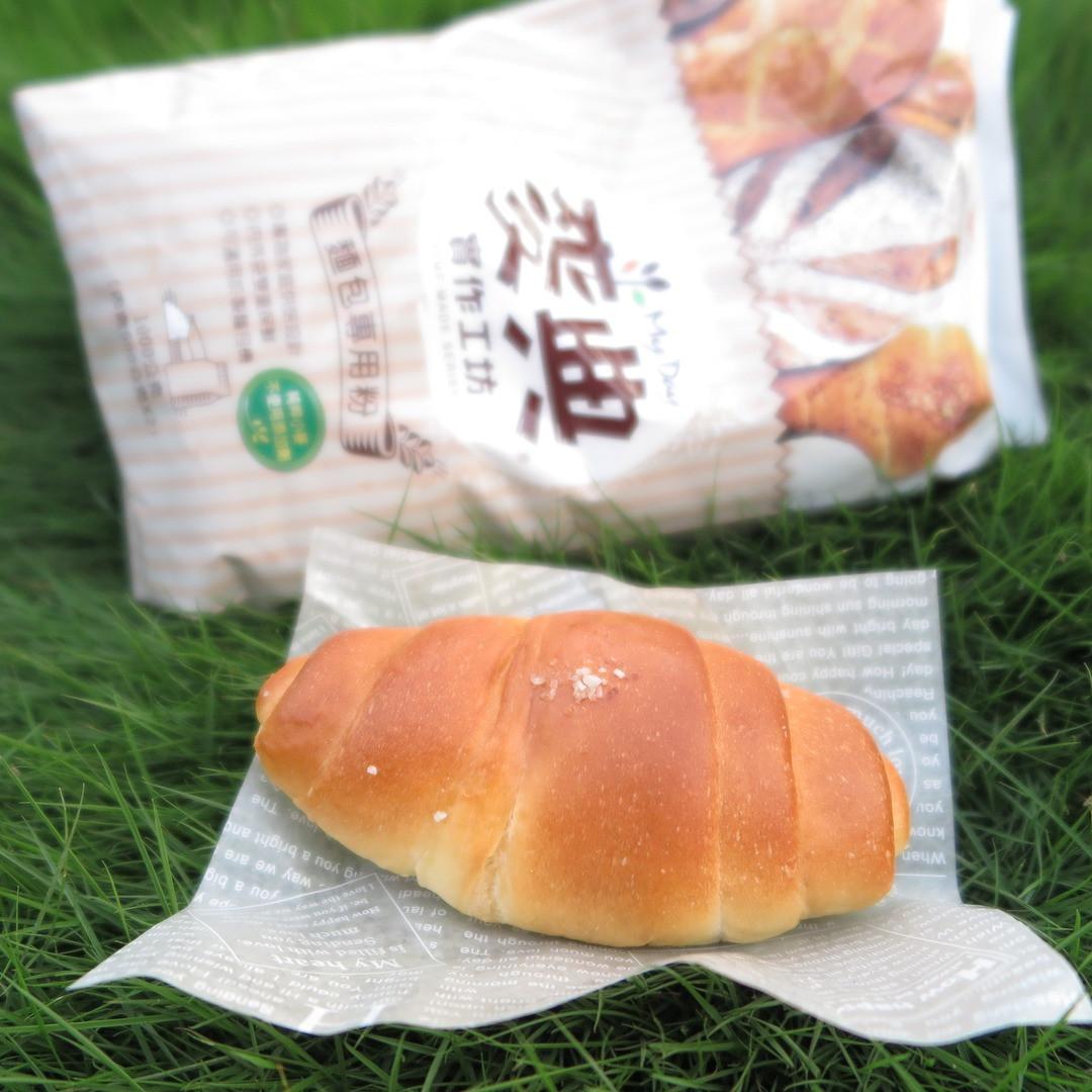 鹽可頌－原味【麥典實作工坊麵包專用粉】 : 廖尹嬋 跟著做