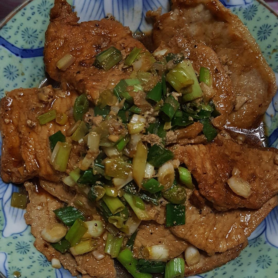 香煎松阪豬肉片 : 李惠晴 跟著做