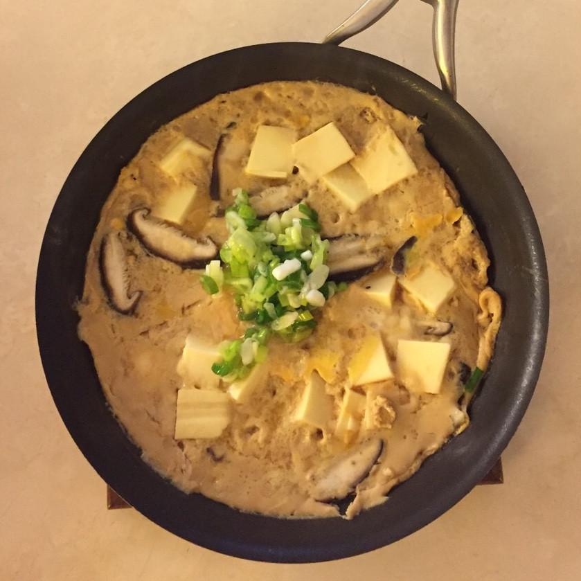 日式滑蛋豆腐(銅板料理+蛋奶素) : HAO 一起做