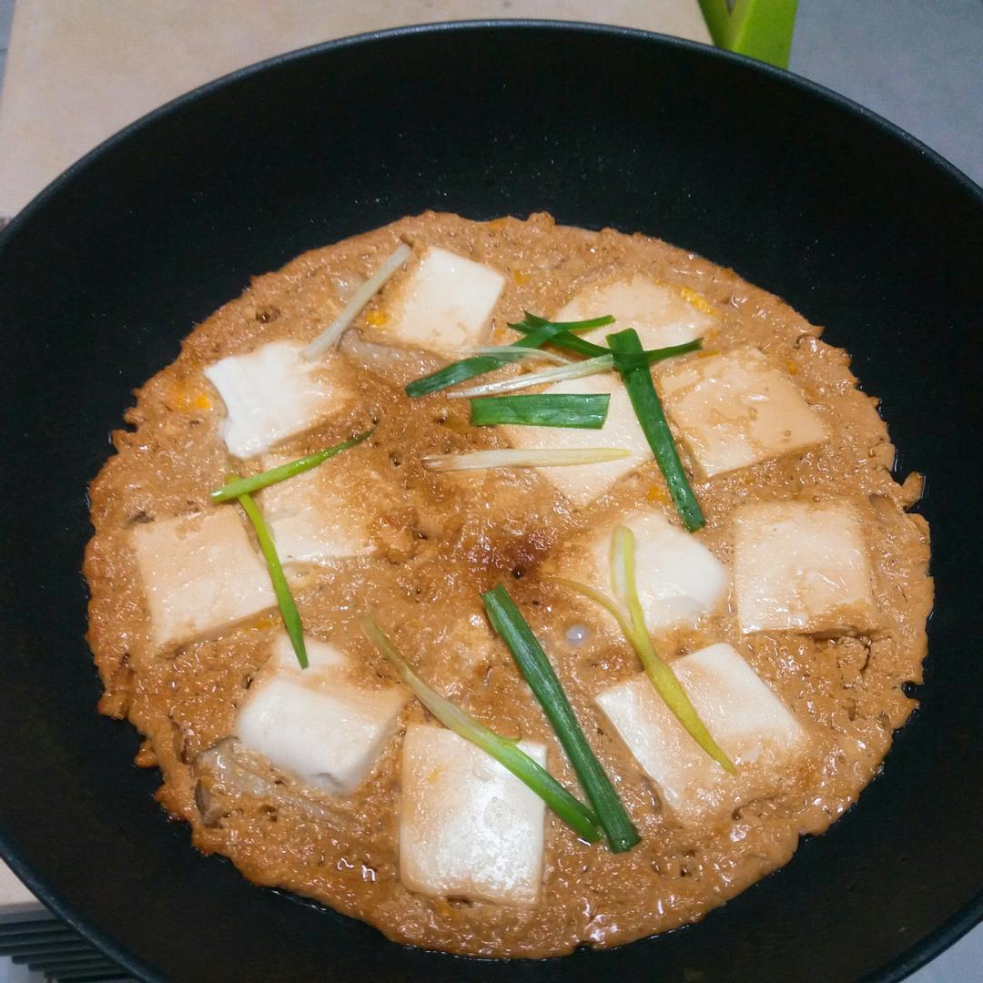 日式滑蛋豆腐(銅板料理+蛋奶素) : 銘麒媽媽 一起做