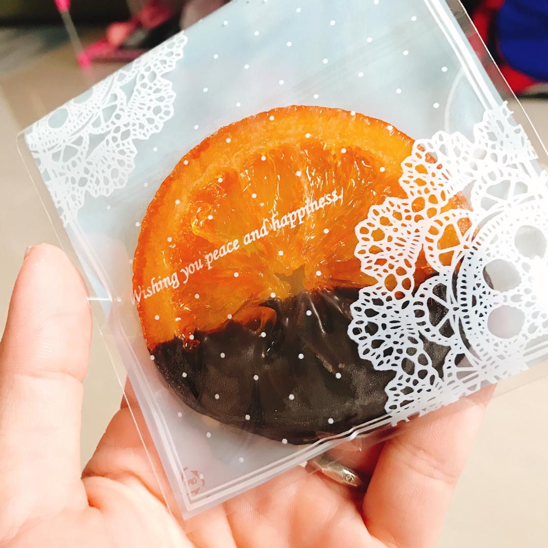 巧克力糖漬橙片 : Michelle Wei 一起做