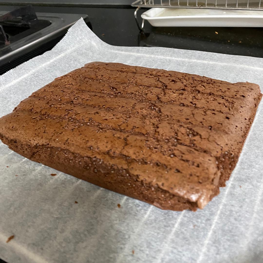 生巧克力棉花蛋糕 無鹽奶油版 6吋蒸烤法 : 佳綺楊 一起做