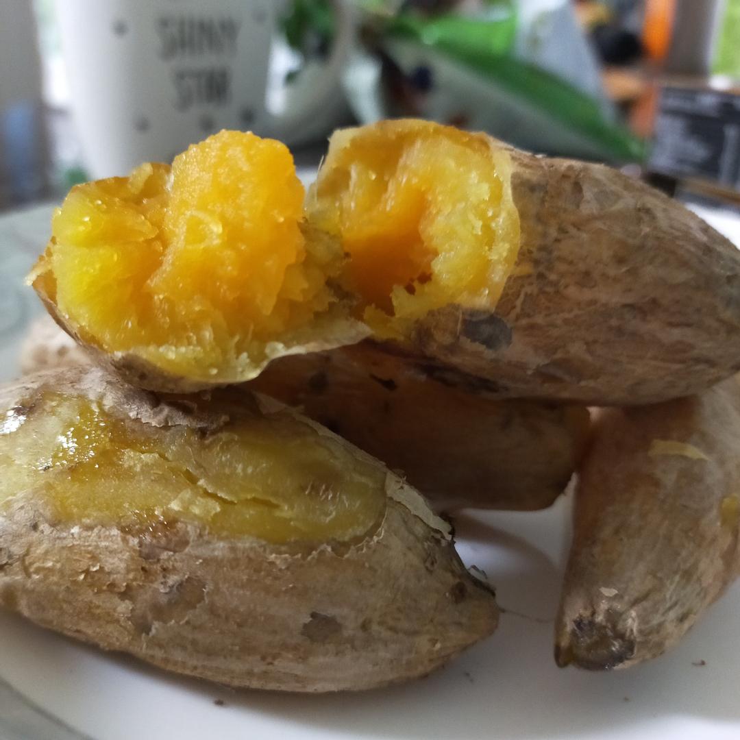 烤地瓜(不乾硬，帶蜜汁) : 羽的實驗廚房 跟著做