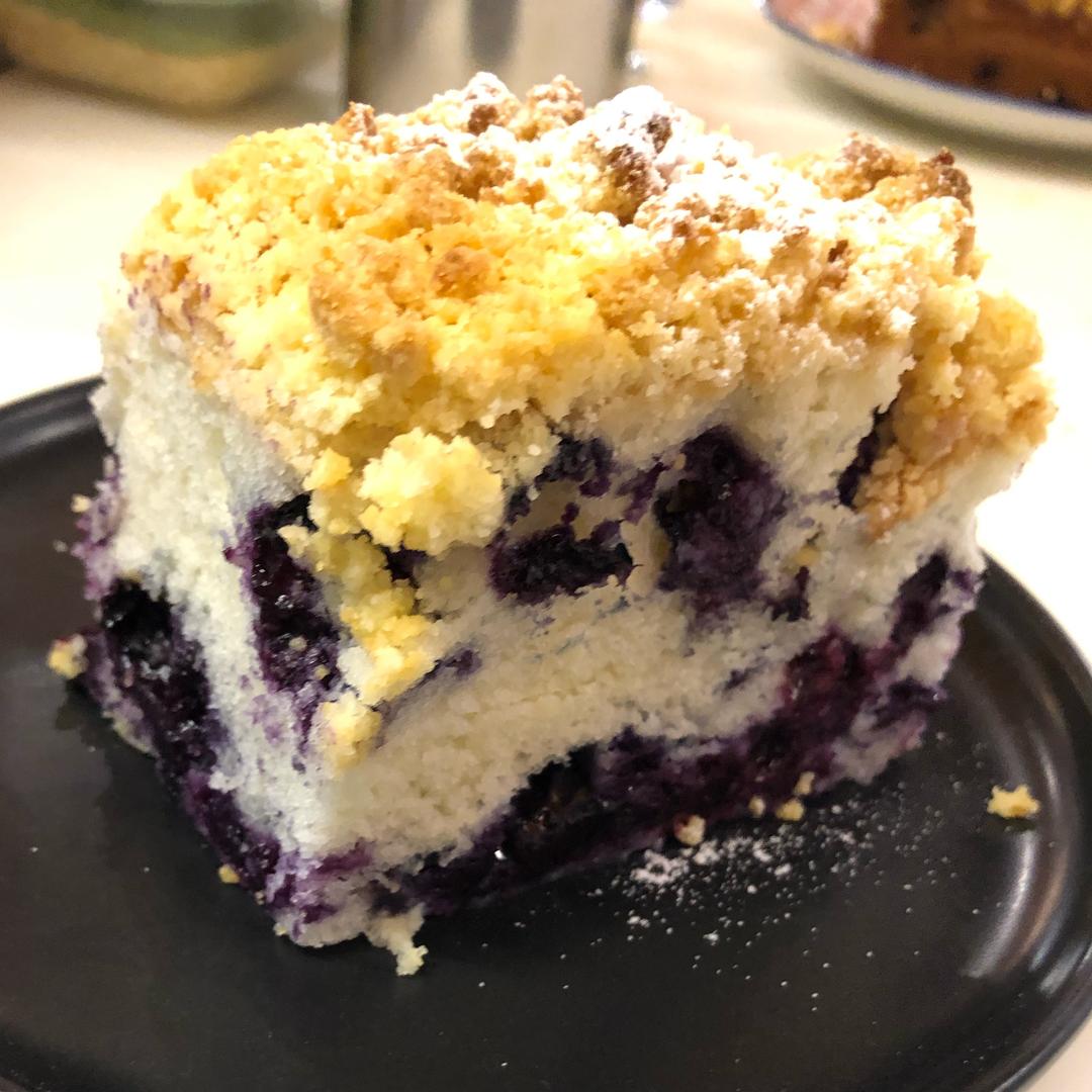【影片】藍莓奶酥蛋糕 : 冷可晴 一起做