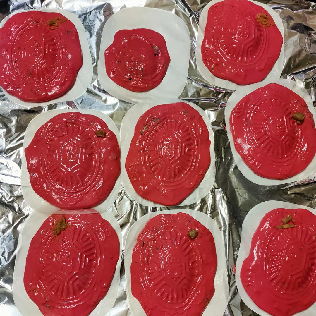 清明祭祖~迷你版紅龜粿 「日正食品」 : 小真 一起做