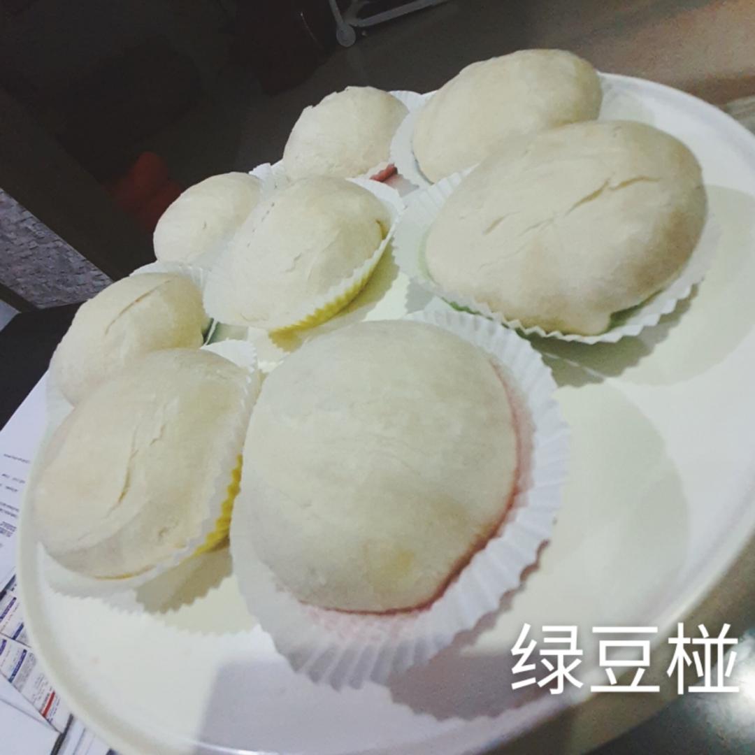 蜂蜜綠豆椪  Mung bean paste moon cakes : 愛～在廚房 一起做