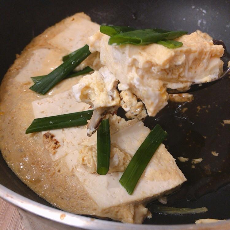 日式滑蛋豆腐(銅板料理+蛋奶素) : Yang Tracy 一起做