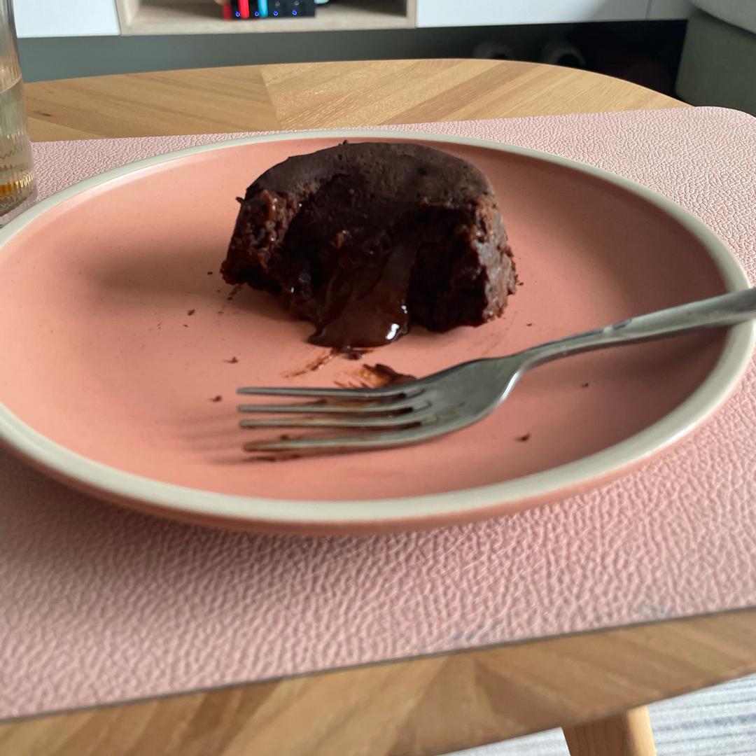 熔岩巧克力蛋糕 : 糖果絲 跟著做