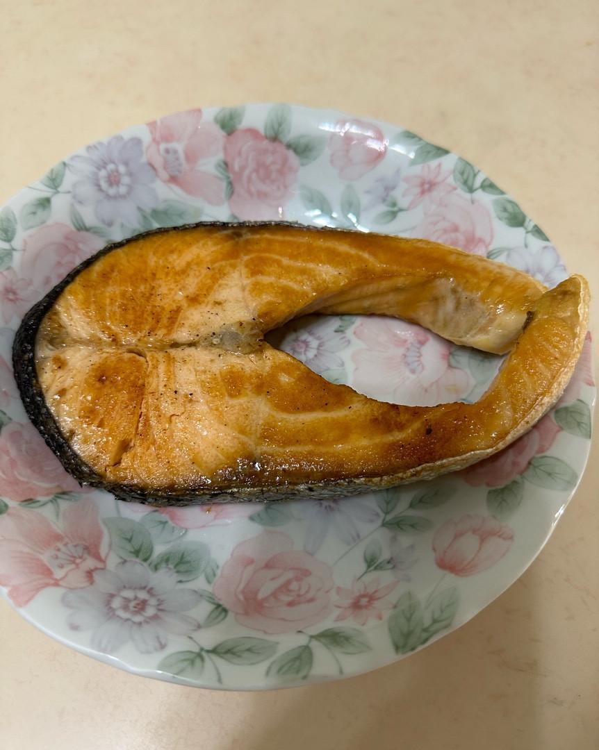 香煎鮭魚(三文魚) : 沈昭汶 一起做
