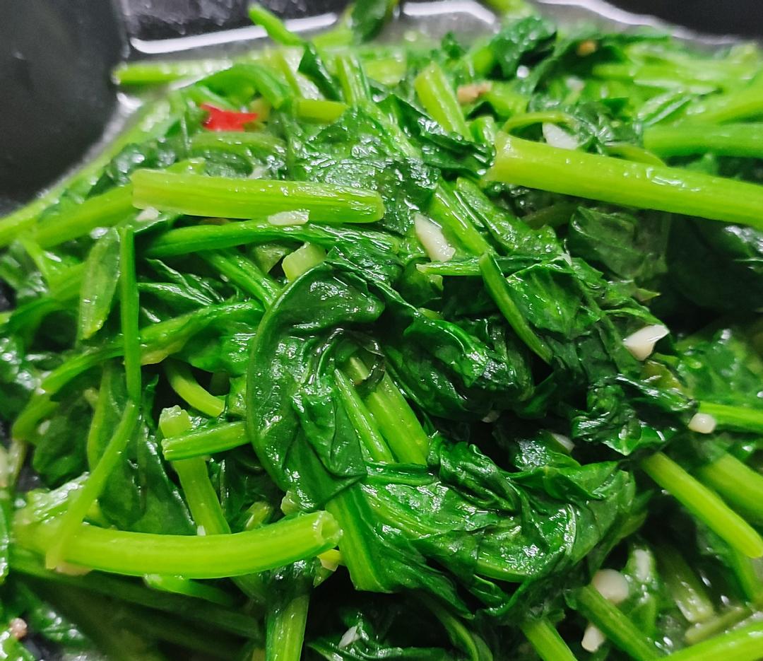 韓式涼拌菠菜 (簡單) : 鄭燦華 一起做