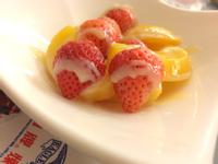 蜜桃草莓「鷹牌煉奶」