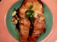 日式燒鮭魚