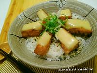 日式起司烤鮭魚蓋飯