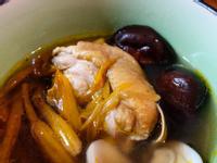 金針蛤蜊香菇雞湯