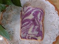 麵包機~紫薯優格雙色土司