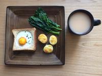 每日早餐🍳太陽蛋土司
