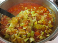 簡單料理: 偽義式牛肉番茄蔬菜湯