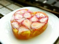 寒天水果凍（草莓＋鳳梨）