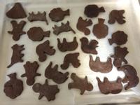 巧克力動物造型餅乾