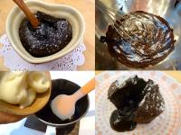 《永新沙拉》黑巧克力溶岩蛋糕~美奶滋做的