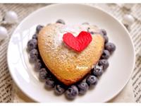 [阿妮塔♥sweet] 無油‧白蘭地藍莓愛心蛋糕。