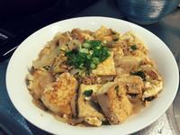 親子柴魚燉豆腐