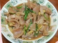 沙茶炒魷魚/38度金門高粱酒
