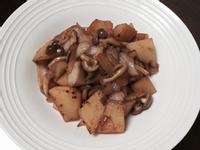 洋蔥馬鈴薯炒菇（10分鐘料理）