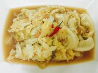 超下飯：泰式蝦醬高麗菜