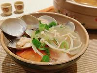 蛤蜊野菜味噌湯