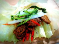 韓式烤肉蔬菜捲