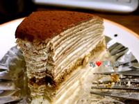 提拉米蘇千層蛋糕（8吋、內餡無蛋黃）