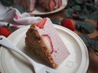 玫瑰草莓生乳酪蛋糕