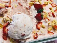 草莓冰淇淋 簡單免冰淇淋機！