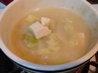 簡單湯品～味增豆腐湯
