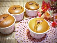 櫻花煉乳杯子蛋糕