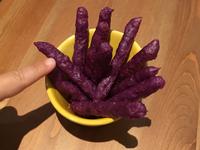 【寶寶食譜】紫薯條（無油無糖無粉）