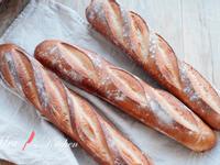 參考食譜 : 【影片】法國長棍麵包 Baguette