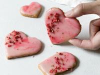 情人節食譜 – 粉紅大理石紋糖霜餅乾
