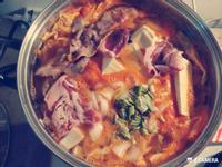 韓式泡菜豬肉豆腐鍋
